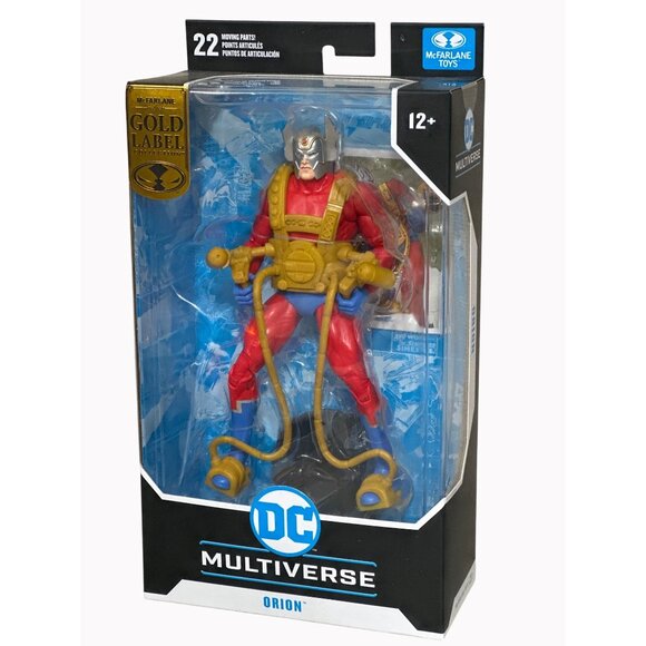 DC Multiverse Orion New Gods 7" Action Figure By McFarlane Toys Gold Label Editi - Picture 1 of 3